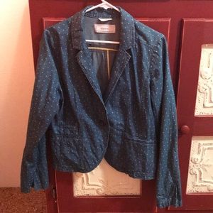 Caslon denim blazer